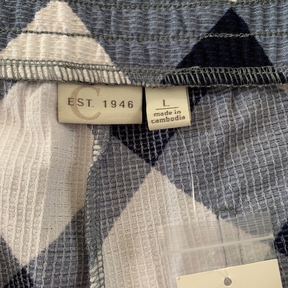 Cato Blue & White Checkered Pants NWT - Picture 8 of 9